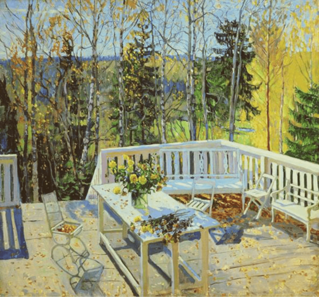 Картины, написанные вблизи Удомли Пейзажи наяву и на холсте. История дачи «Чайка» в Удомле