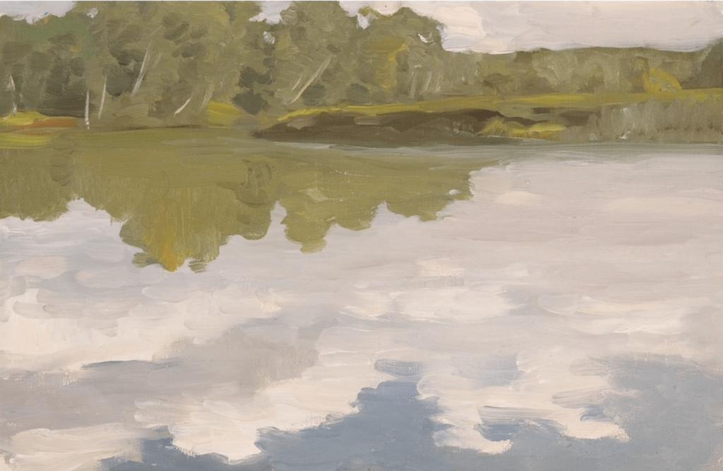 Картины, написанные вблизи Удомли Пейзажи наяву и на холсте. История дачи «Чайка» в Удомле