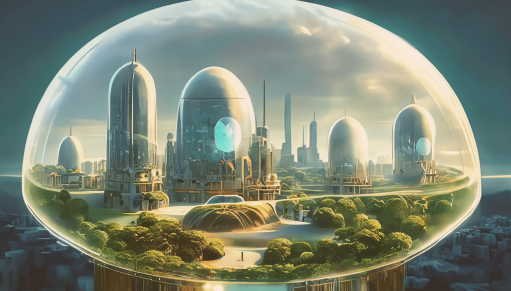 Качество жизни и городская эстетика Человек и искусственный интеллект размышляют о будущем атомных городов