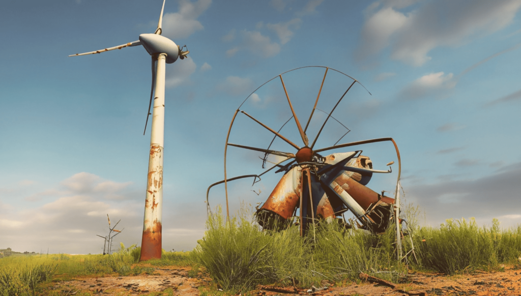 Зелёный пузырь Человек и искусственный интеллект размышляют о будущем атомных городов